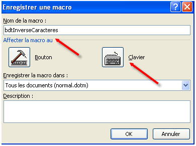 Capture d’écran de l’interface Microsoft Word